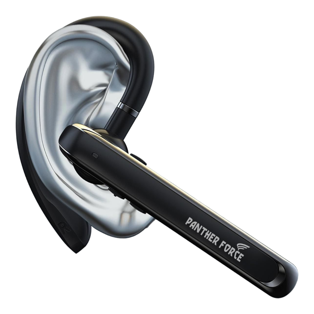 PANTHER FORCE Earpiece 18Hrs Talk Time - PF197 | Wireless Bluetooth Earpiece with Long Battery Life | Clear Audio, Comfortable Fit, & Hands-Free Calling | Perfect for Work, Travel, & Everyday Use PANTHER FORCE Earpiece 18Hrs Talk Time - PF197 | Wireless Bluetooth Earpiece with Long Battery Life | Clear Audio, Comfortable Fit, & Hands-Free Calling | Perfect for Work, Travel, & Everyday Use